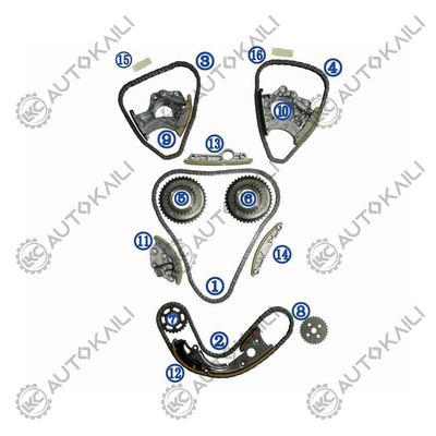 Timing Chain Kit For AUDI/VW A6L 4XL/C7 CLXB 150KW 2.5L 12-16 06E109465BC 108L