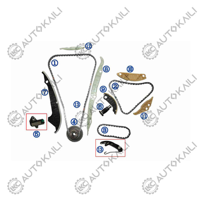 Timing Chain Kit For AUDI/VW EA888(3rd and half) AUDI A4 (8K2 B8)1.8/2.0 A5 (8T3) 1.8/2.0 TFSI 15-  06K109158AD 8*170