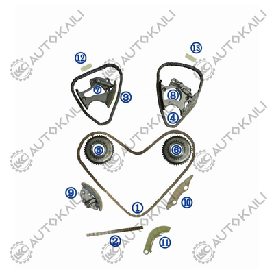 Timing Chain Kit For AUDI Q7 45/55 TFSI CREC 30TFSI 16-19  AUDI A6 Quattro CTDB 3.0TFSI 17-18  AUDI A7 Quattro CREC 3.0TFSI 16-  AUDI A8L Quattro CREG CTDA 3.0TFSI 15-   AUDI S5  CTDA 3.0TFSI 16