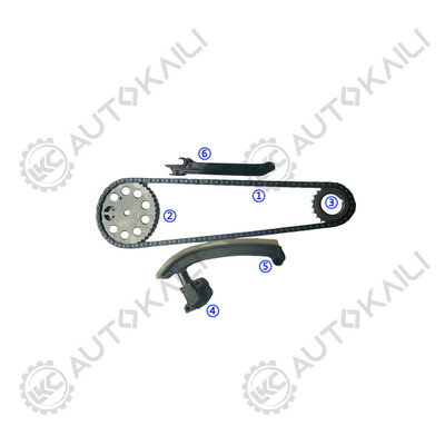 Timing Chain Kit For SMART CITY-COUPE (MC01) 599CC M 160 E6AL B05 2001.1-2004.1  CITY-COUPE (MC01) (S1CLB1) 599CC  M 160 E6AL B04 1998.7-2004.1  CITY-COUPE (MC01) 0.6 (S1CLA1) 599CC M 160 E6AL B03