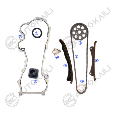 Timing Chain Kit For OPEL/VAUXHALL AGILA Z 13 DT / Z 13 DTJ 1248CC 03.8- ASTRA H / Mk V Z 13 DTH 1248CC 04.1-09.5 ASTRAVAN Mk V (H) 1.3 CDTi Z 13 DTH 05.8- COMBO Mk II (C) (F25) 1.3 CDTI 16V Z 13 DTJ