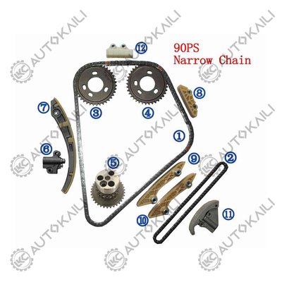 Plastic PA66 / PA46 Timing Chain Kit For  Mondeo Mk III (B5Y)DI / TDDi / TDCi 2.0 00-03