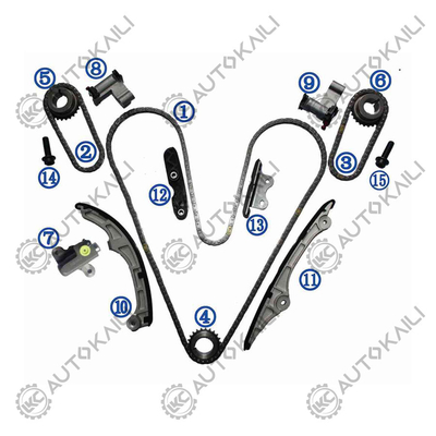 Timing Chain Kit For 3.5- W, C 3496cc VVT V6 N7WGE 2007-10 Edge07-10,Flex non turbo09-10 Flex turbo09, Fusion07-09,Taurus09,Taurus X 08-09