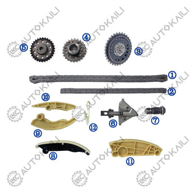 Plastic PA66 / PA46 Timing Chain Kit For Discovery Sport(L550) Diesel 204DTD 2.0L 15-