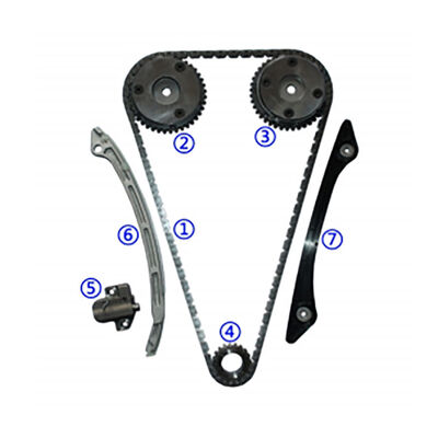 Plastic PA66 / PA46 Timing Chain Kit For MAZDA 2.0L IVCT TURBO 2012-2015