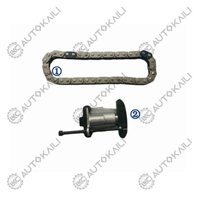 Plastic PA66 / PA46 Timing Chain Kit For MITSUBISHI Outlander II 4x4CW7W HTH16V115 (156) off-road Diesel 4HK/4HN 2.2L 07-12