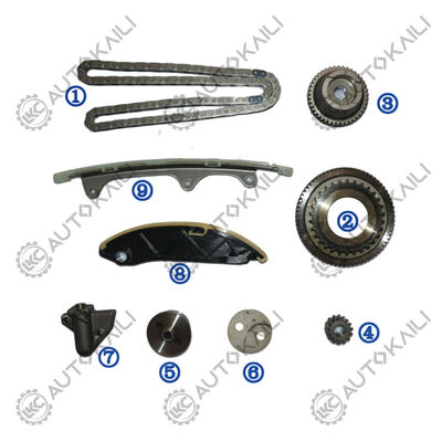 Plastic PA66 / PA46 Timing Chain Kit For MITSUBISHI L200 Diesel 4N15 2.4L 14-