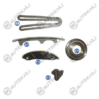 Plastic PA66 / PA46 Timing Chain Kit For MITSUBISHI L200 Diesel 4N15 2.4L 14-