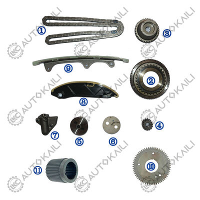 Plastic PA66 / PA46 Timing Chain Kit For MITSUBISHI L200 Diesel 4N15 2.4L 14-