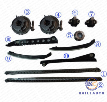 8*122L XL1Z6L266AA VVT Timing Chain Kit For FORD F350 F250 F150 Expedition F6TZ6268AA
