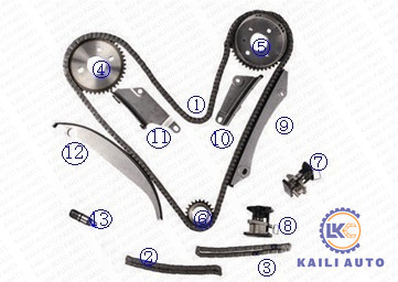 Timing chain kit for DODGE/CHRYSLER/JEEP Charger/Intrepid/Magnum Concorde 4663635 180L 4663676