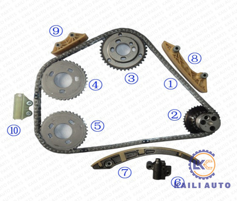 Timing chain kit for FORD V TRANSIT Bus TRANSIT Platform/Chassis  TRANSIT Van 1102609 2*132L 1102690