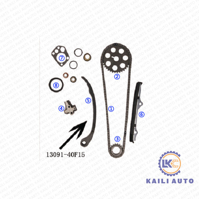 NISSAN 240SX Timing Chain BLUEBIRD NAVARA  NOMAD PINTARA PRAIRIE SILVIA KA24E SOHC 12V 2.4L 89-93 13028-40F01 102L
