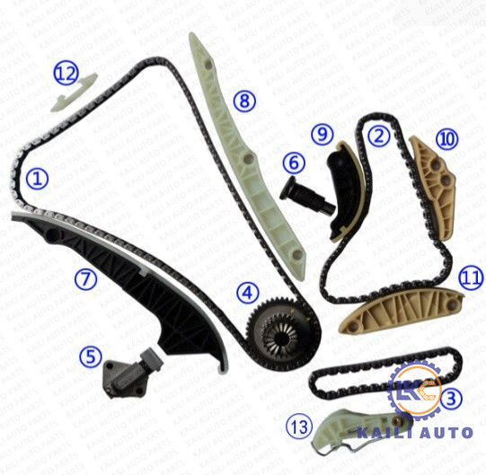 1.8T 2.0TFSI Timing Chain Kit For AUDI A4 A5 A6 Q5 VW Golf Skoda ...