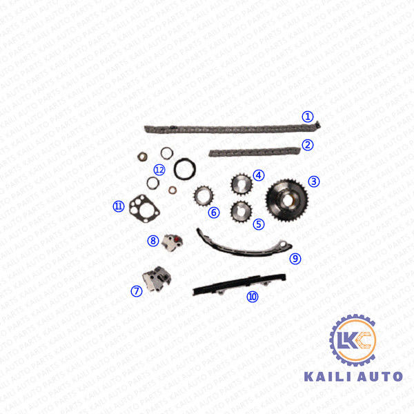 Timing Chain Assem KA24DE 2.4L Timing Chain Assembly For NISSAN Altima Frontier 13028 ...