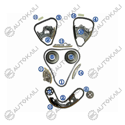 Timing Chain Kit For AUDI/VW CALA/CLXA/CPAA AUDI A6L 4X8/C7 CLXA 140KW 2.5L 10-15 A8L 4H8 CPAA 150KW 06E109465BC 108L
