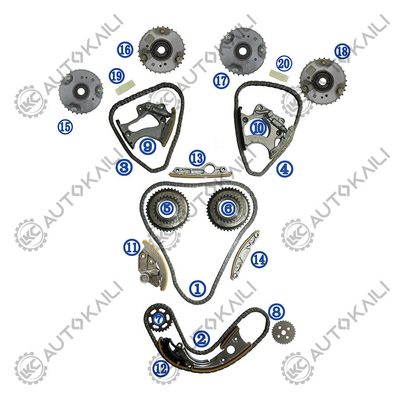 Timing Chain Kit For AUDI A7 4GA CNYA 150KW 2.8L 10-14  A6L 4X8/C7 CNYB 162KW 2.8L 12-16 06E109465BC 108L