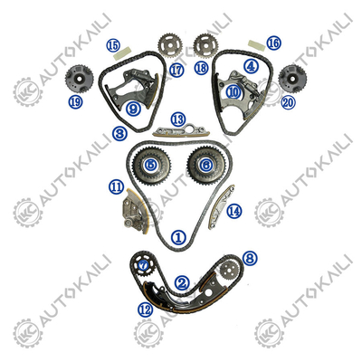 Timing Chain Kit For AUDI VW Touareg CYJA 235KW 3.0TSI 11-16 A4L A6L A7 A5 Q5 S5 SQ5 Q7 06E109465BC 108L 06E109465AM