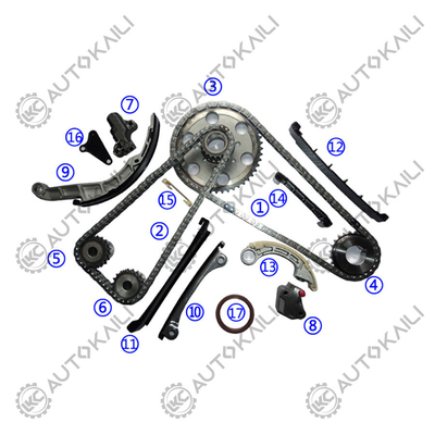 Timing Chain Kit For NISSAN YD25DDTI Single NAVARA 2.5DCI  CABSTAR Platform/Chassis NP300 NAVARA (D40) 2.5 dCi 4WD 06.8-10.1   PATHFINDER III(R51) 2.5 dCi 4WD 06.8-10.1  PICK UP III (D22) 2.5 D 4WD 06