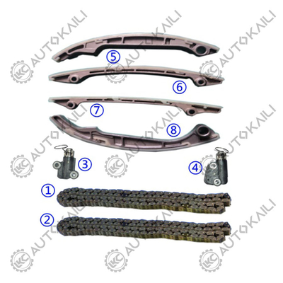 Timing Chain Kit For NISSAN Titan VK56DE V8 5.6L 5552cc 04-10  Armada VK56DE V8 5.6L 5552cc 05-10  Pathfinder VK56DE V8 5.6L 5552cc 08-10