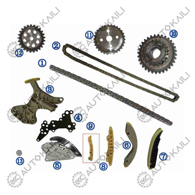 Timing Chain Kit For VW Rabbit 2.5L 08-09 Jetta 2.5L 08-14 Beetle 2.5L 08-14 Golf 2.5L 10-14 Passat 2.5L 12-14 07K109158C 8*94L