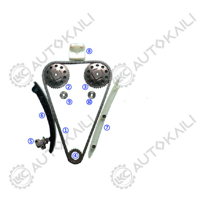 Timing Chain Kit For OPEL / VAUXHALL AGILA Z 10 XE 973CC(00.9-05.8) Z 10 XEP 998CC(00.2-06.11)Z 12 XE 1199CC (00.9-) Z 12 XEP 1229CC(04.7-06.11) ASTRA G / Mk IV X 12 XE 1199CC (98.9-00.9) Z 12 XE(00.9