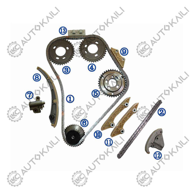 Plastic PA66 / PA46 Timing Chain Kit For  TRANSIT Bus 2.4 TDE 04-06