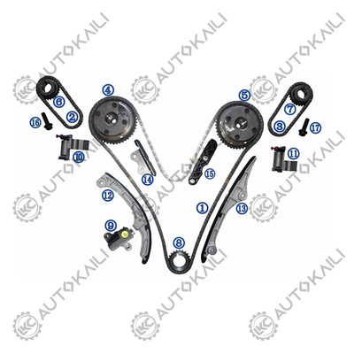 Timing Chain Kit For 3.5- W, C 3496cc VVT V6 N7WGE 2007-10 Edge07-10,Flex non turbo09-10 Flex turbo09, Fusion07-09,Taurus09,Taurus X 08-09