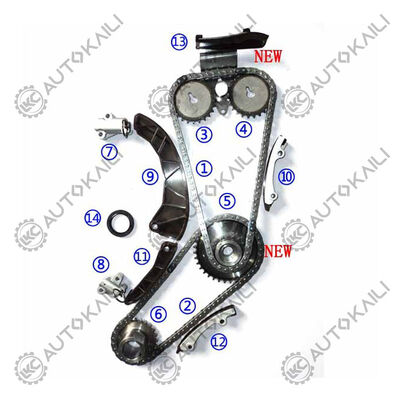 Timing Chain Kit For ACC11 D4FA 1.1/1.4/1.5/1.6 CRDi