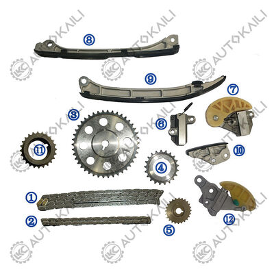 Plastic PA66 / PA46 Timing Chain Kit For MAZDA CX-5 KF Diesel SHY6 2.2L 17-18