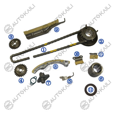 Timing Chain Kit For PAJERO/SHOGUN III (V7_W V6_W) 3.2 Di-D (V68W) 00-06