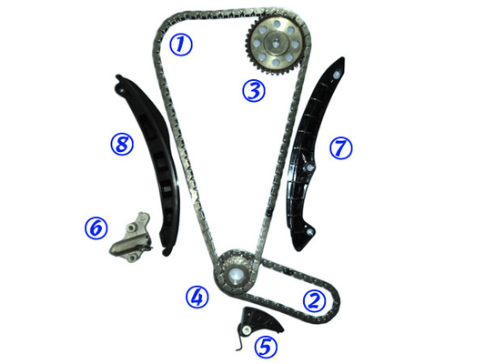 Timing chain kit for AUDI A3 VW Golf/Polo Skoda Octavia EA111 engine CAXA/ CAXC/BAG/BLF/BLP 1.6L 03C109158A