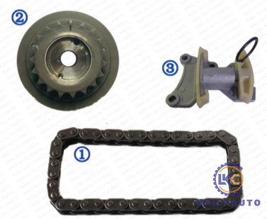 Timing chain kit for AUDI TT A4 A3 BEETLE VW Golf EOS GTI JETTA GAS DOHC 1984CC 121 CU.IN 2.0L 06D109229A