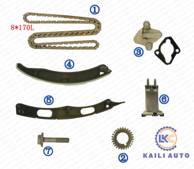 8*170L Chevrolet Spark Timing Chain Replacement OPEL ASTRA KARL 12656083 12656081