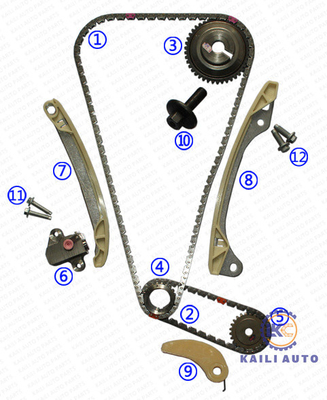 1.5L 1.5T HR15DE Engine Timing Chain NISSAN SUNNY TIIDA LIVINA JUKE 13028-3AA0A 152L 13070-ED50B