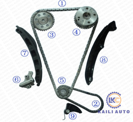 AUDI VW Timing Chain Kit CTHE / CAVE / CDGA Engine 03C109158A 8*130L