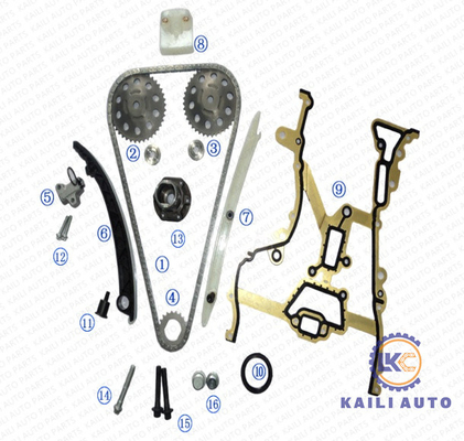 Timing chain kit for OPEL VAUXHALL AGILA ASTRA ASTRAVAN Mk COMBO CORSAVAN Mk MERIVA TIGRA TwinTop 55562234 130L 55352909