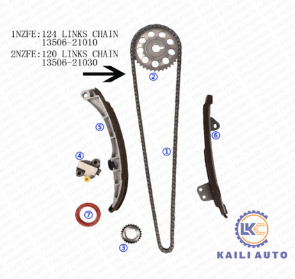 TOYOTA COROLLA Variable Timing Belt 13506-21010 124L 13540-21010 Engine Timing Chain