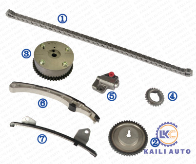1300CC 1600CC MAZDA 2 MAZDA 3 Timing Chain Replacement ZJ01-12-201 9*158L ZJ01-12-500A
