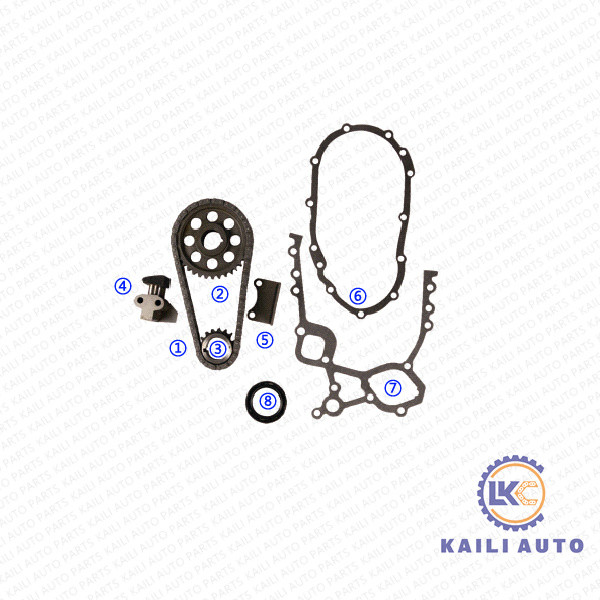 TOYOTA Carina Corolla Timing Chain Set 3Y 4YEC 1350625010 260L 13540